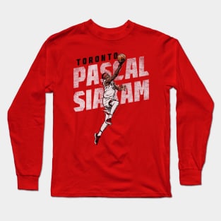 Pascal Siakam Toronto Lay Up Long Sleeve T-Shirt